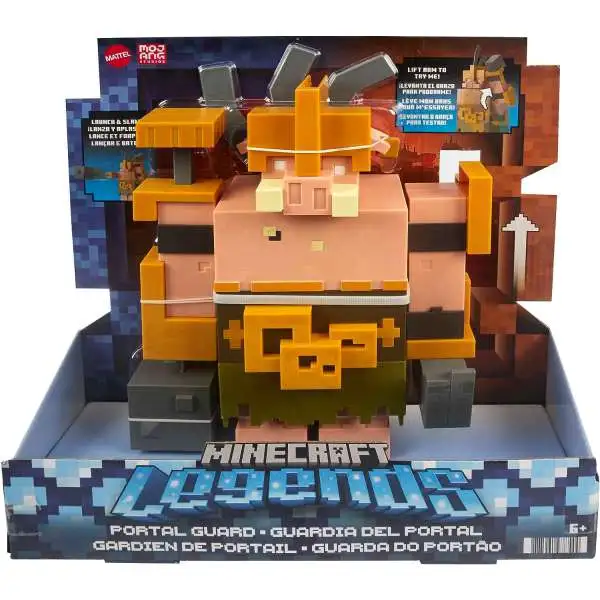 Minecraft Legends Portal Guard 3.25-Inch Playset