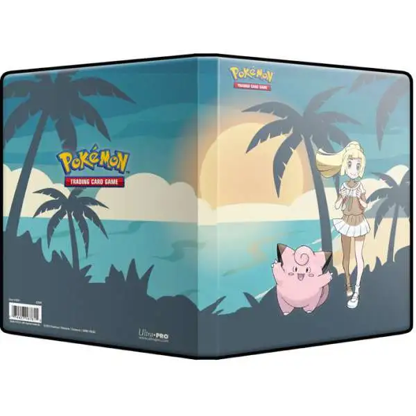 Ultra Pro Pokemon Trading Card Game Lillie and Clefairy 4-Pocket Portfolio (Pre-Order ships September)