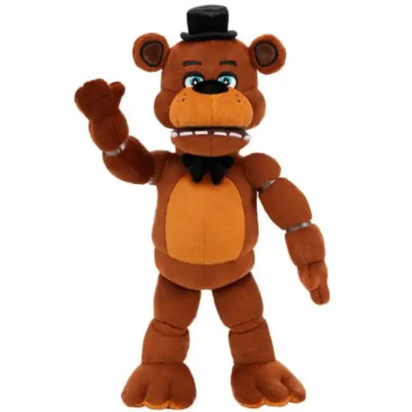 Five Nights at Freddy's Freddy Fazbear 14-Inch Poseable Plush with Sound