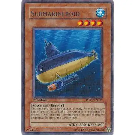 YuGiOh GX Trading Card Game Power of the Duelist Rare Submarineroid POTD-EN008