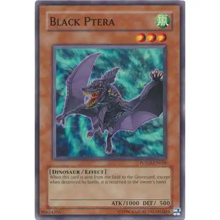 YuGiOh GX Trading Card Game Power of the Duelist Common Black Ptera POTD-EN018