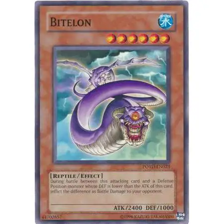 YuGiOh GX Trading Card Game Power of the Duelist Common Bitelon POTD-EN023