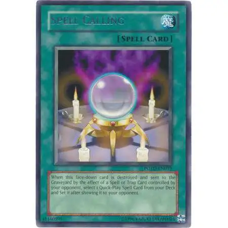 YuGiOh GX Trading Card Game Power of the Duelist Rare Spell Calling POTD-EN039