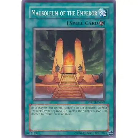 YuGiOh GX Trading Card Game Power of the Duelist Common Mausoleum of the Emperor POTD-EN047