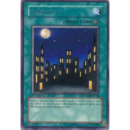 YuGiOh GX Trading Card Game Power of the Duelist Rare Dark City POTD-EN048