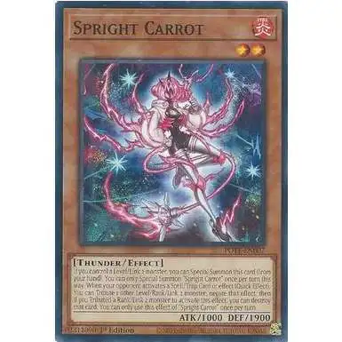 YuGiOh Power of the Elements Common Spright Carrot POTE-EN007
