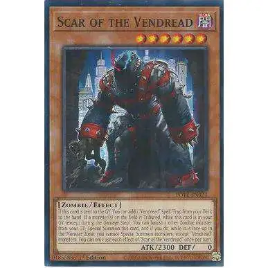 YuGiOh Power of the Elements Common Scar of the Vendread POTE-EN024