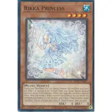 YuGiOh Power of the Elements Common Rikka Princess POTE-EN027