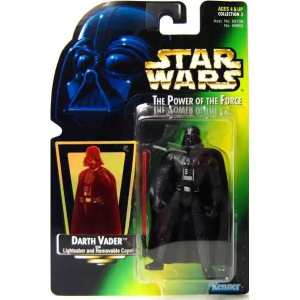 Star Wars Return of the Jedi Power of the Force POTF2 Collection 3 Darth Vader Action Figure