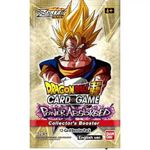 Dragon Ball Z Super Card Game Zenkai Series Wild Resurgence Booster Pack