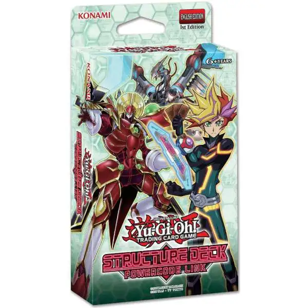 YuGiOh Trading Card Game Powercode Link Structure Deck [43 Cards]