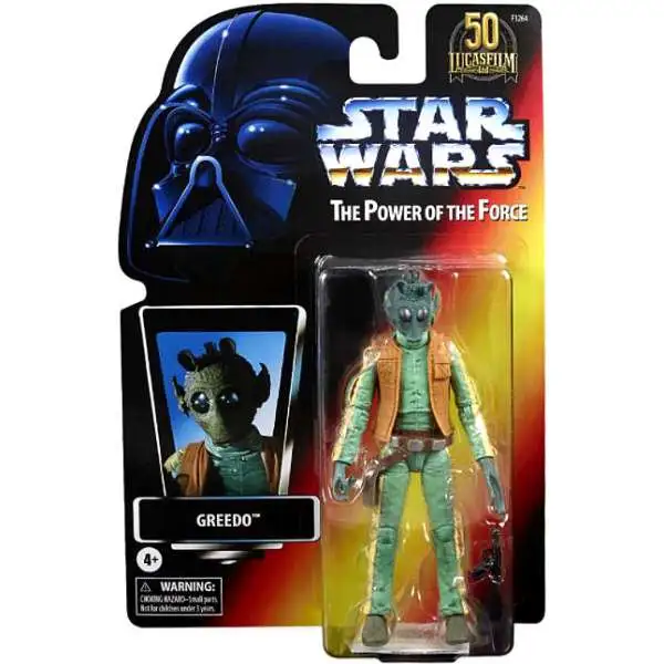 Star Wars Power of the Force Black Series Greedo Action Figure [Lucasfilm 50th Anniversary]