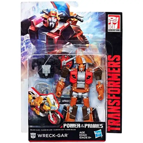 Transformers Generations Power of the Primes Wreck-Gar Exclusive Deluxe Action Figure