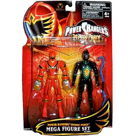 Power Rangers Mystic Force Red Ranger and Black Triptoid Exclusive Action Figure 2-Pack