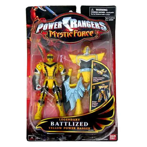 Power Rangers Mystic Force Legendary Battlized Yellow Power Ranger Action Figure