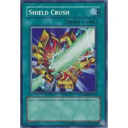 YuGiOh Trading Card Game Premium Pack 1 Secret Rare Shield Crush PP01-EN007