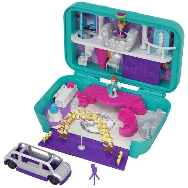 Polly Pocket Keepsake Collection Starlight Dinner Party Compact