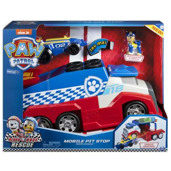 Paw Patrol Ready Race Rescue True Metal Rubble Exclusive Diecast Car Ready Race Rescue Spin 6581