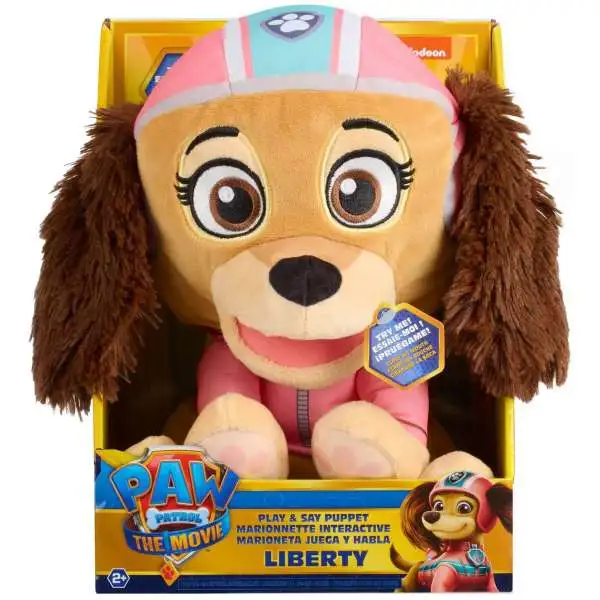 Paw Patrol The Movie Play & Say Liberty Puppet