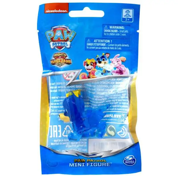 Paw Patrol Mighty Pups Super Paws Chase 2-Inch Mini Figure