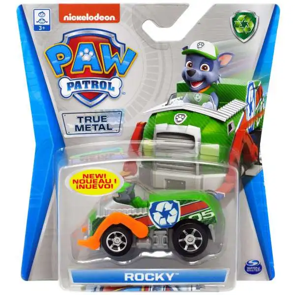 Paw Patrol True Metal Rocky Diecast Car [Version 1]