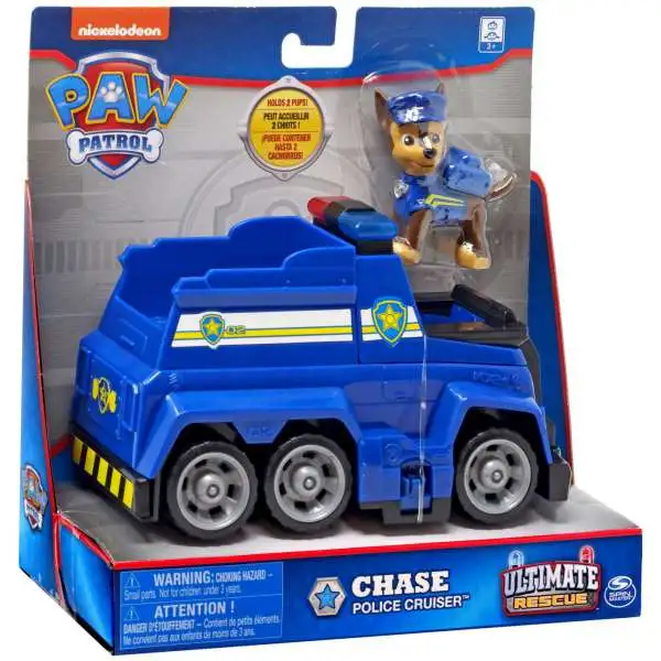 Paw Patrol Ultimate Rescue Chase Police Cruiser Vehicle & Figure [2020]