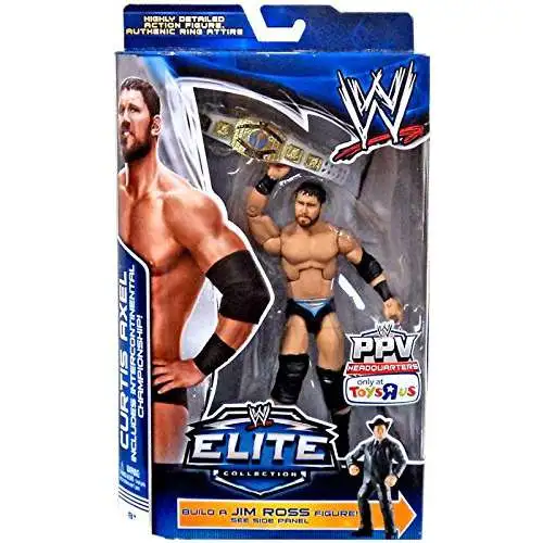 WWE Wrestling Elite Collection Pay Per View Curtis Axel Exclusive Action Figure [Jim Ross Build a Figure]
