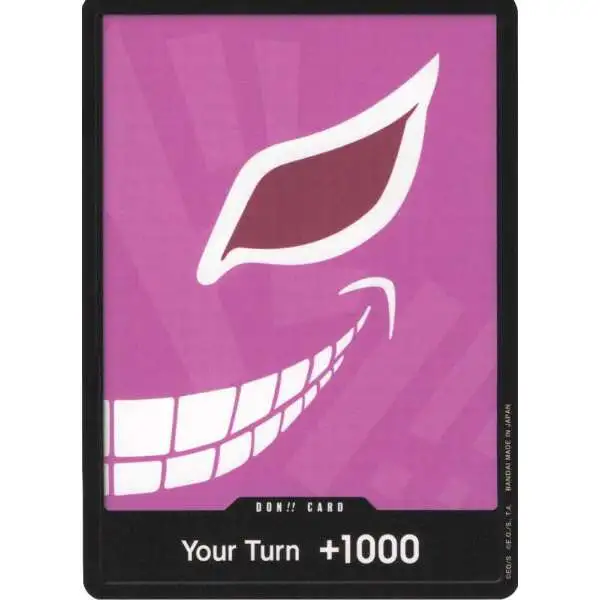 One Piece Trading Card Game Premium Booster DON!! DON!! Card - Donquixote Doflamingo