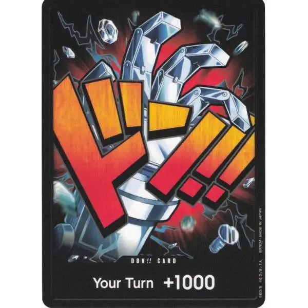 One Piece Trading Card Game Premium Booster DON!! DON!! Card - Eustass Captain Kid