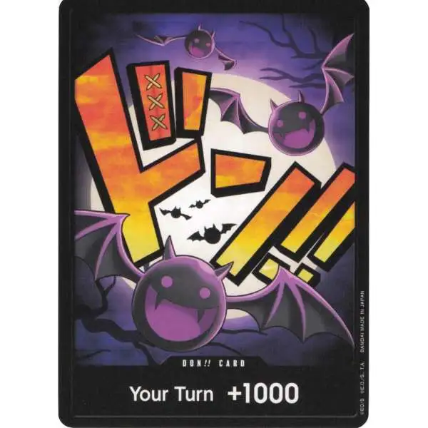 One Piece Trading Card Game Premium Booster DON!! DON!! Card - Gecko Moria