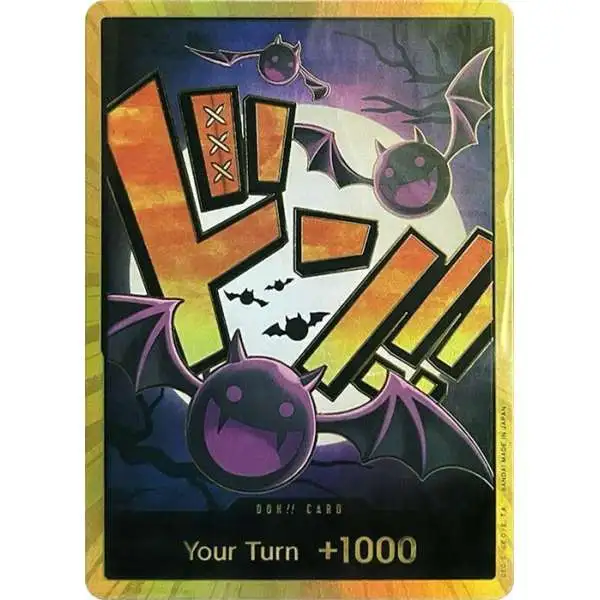 One Piece Trading Card Game Premium Booster DON!! DON!! Card - Gecko Moria [Gold]