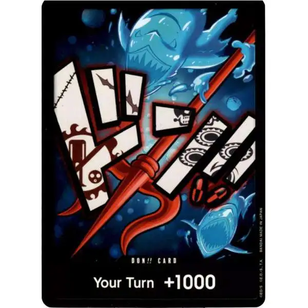 One Piece Trading Card Game Premium Booster DON!! DON!! Card - Hody Jones
