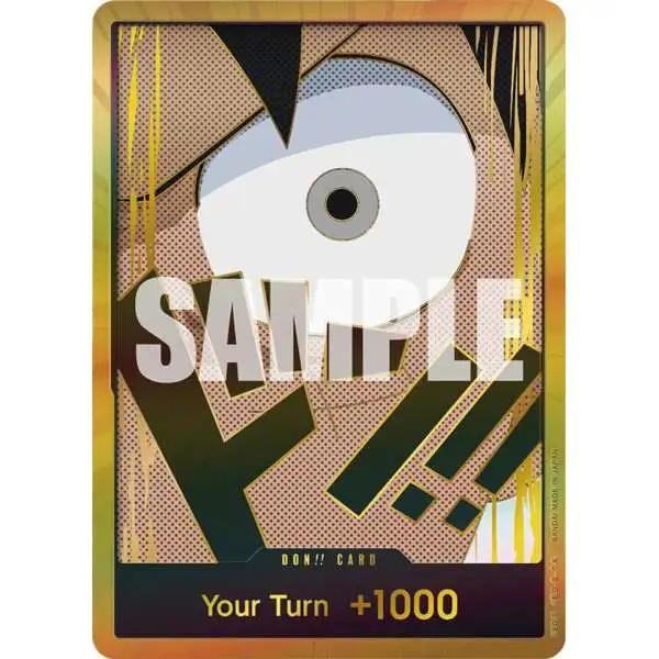 One Piece Trading Card Game Premium Booster DON!! DON!! Card - Luffy [Gold]