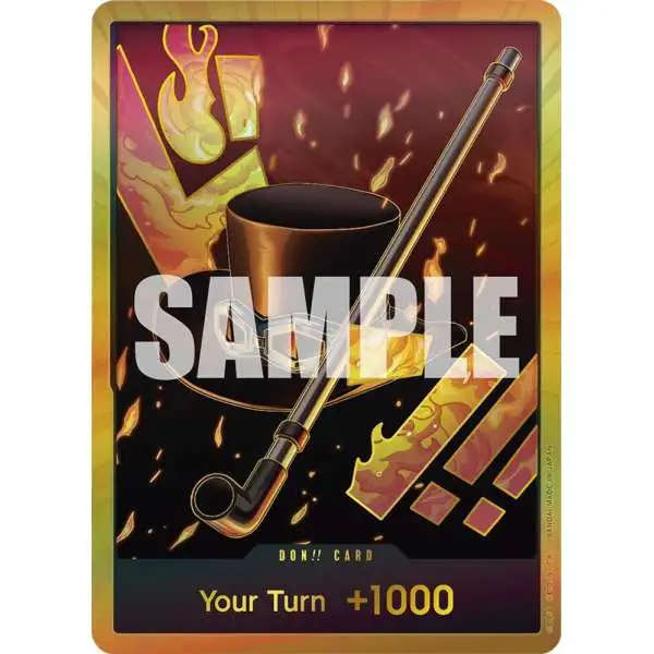 One Piece Trading Card Game Premium Booster DON!! DON!! Card - Sabo [Gold]