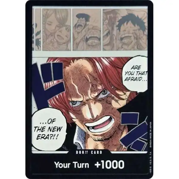One Piece Trading Card Game Emperors in the New World DON!! DON!! Card [Shanks]
