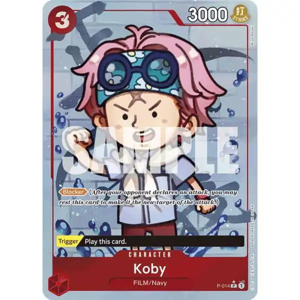 One Piece Trading Card Game Premium Booster Promo Koby P-014 [Full Art]