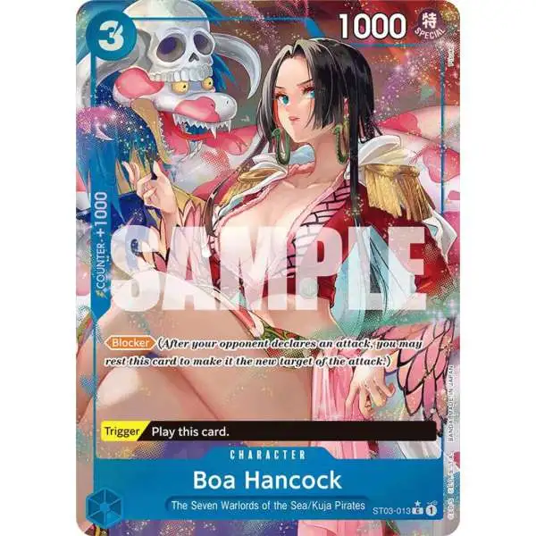 One Piece Trading Card Game Premium Booster Common Boa Hancock ST03-013 [Alternate Art]