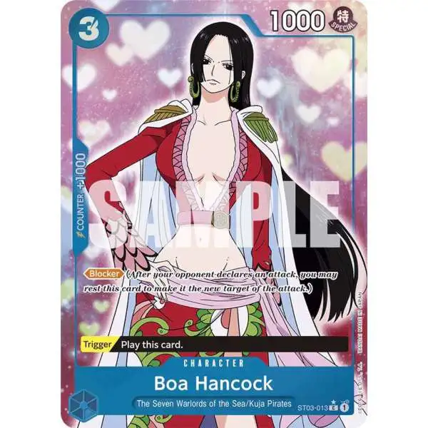 One Piece Trading Card Game Premium Booster Common Boa Hancock ST03-013 [Full Art]