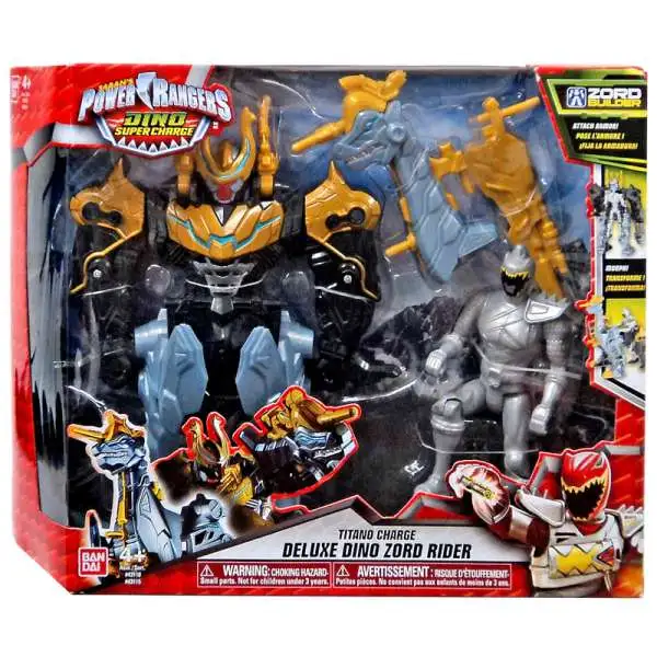 Power Rangers Dino Super Charge Titano Charge Deluxe Dino Zord