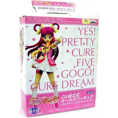 Yes! PreCure Go Go! DX Girls Cure Dream PVC FIgure [Damaged Package]