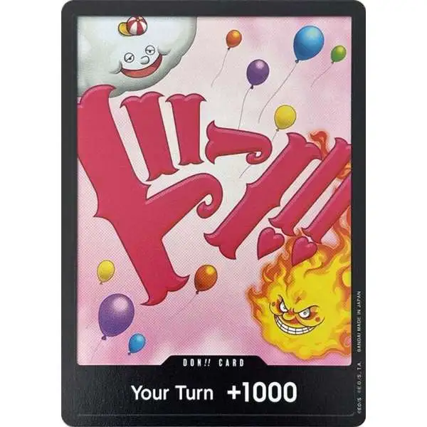 One Piece Trading Card Game Premium Booster: The Best DON!! DON!! Card [Big Mom FOIL]