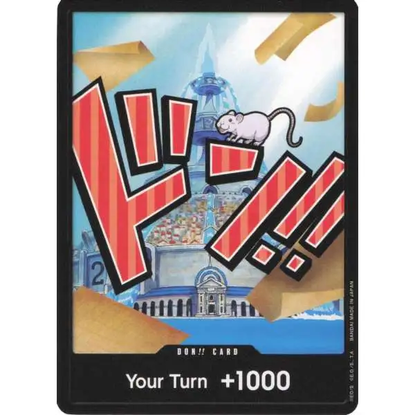 One Piece Trading Card Game Premium Booster: The Best DON!! DON!! Card [Iceberg FOIL]