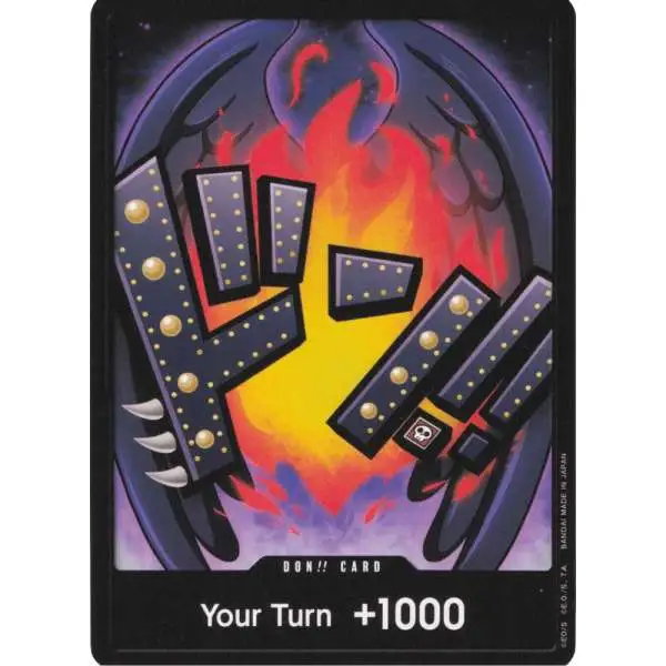 One Piece Trading Card Game Premium Booster: The Best DON!! DON!! Card [King FOIL]