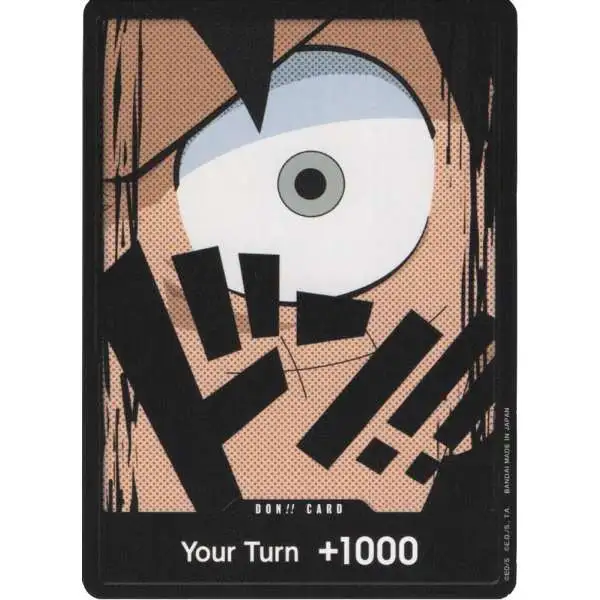 One Piece Trading Card Game Premium Booster: The Best DON!! DON!! Card [Luffy FOIL]