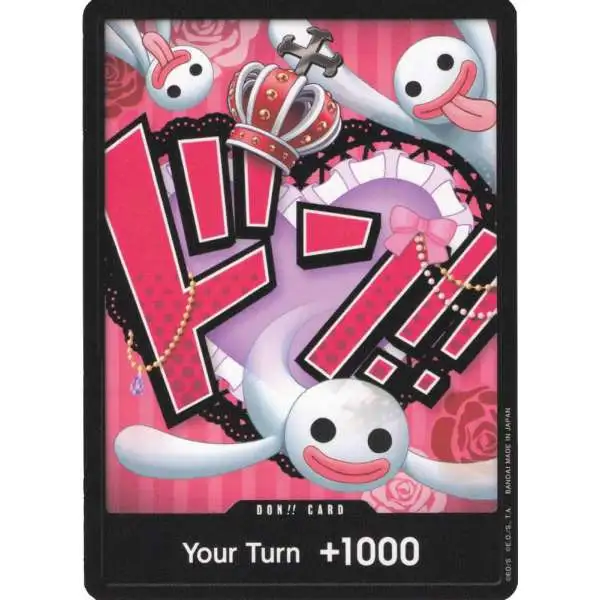 One Piece Trading Card Game Premium Booster: The Best DON!! DON!! Card [Perona FOIL]