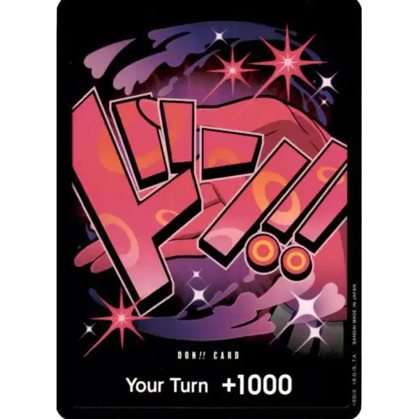 One Piece Trading Card Game Premium Booster: The Best DON!! DON!! Card [Reiju FOIL]