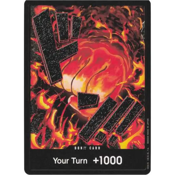 One Piece Trading Card Game Premium Booster: The Best DON!! DON!! Card [Sakazuki FOIL]