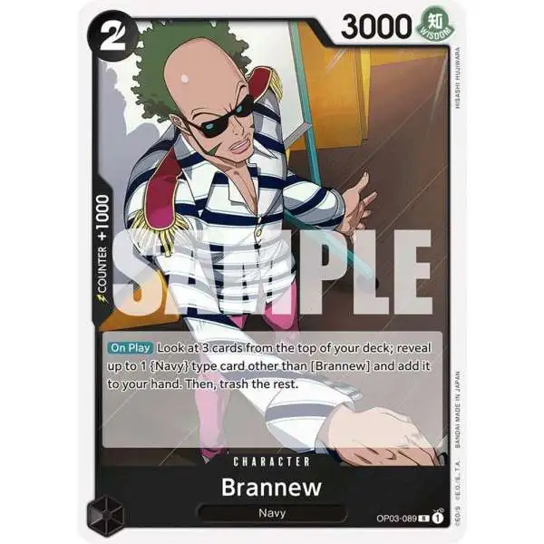 One Piece Trading Card Game Premium Booster Rare Brannew OP03-089 [Reprint]