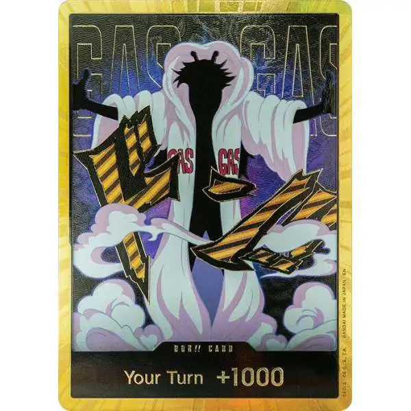 One Piece Trading Card Game Premium Booster -The Best- Vol. 2 DON!! DON!! Card [Caesar Clown Gold]