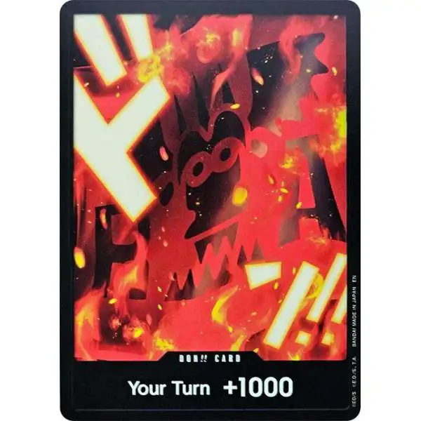 One Piece Trading Card Game Premium Booster -The Best- Vol. 2 FOIL DON!! Card [Dragon]